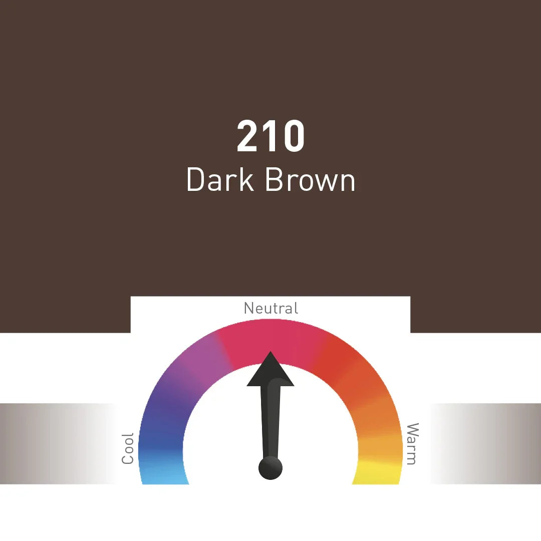 Nouveau Contour Organic Line Eyebrow Pigment 210-Dark Brown 10ml - BVShop