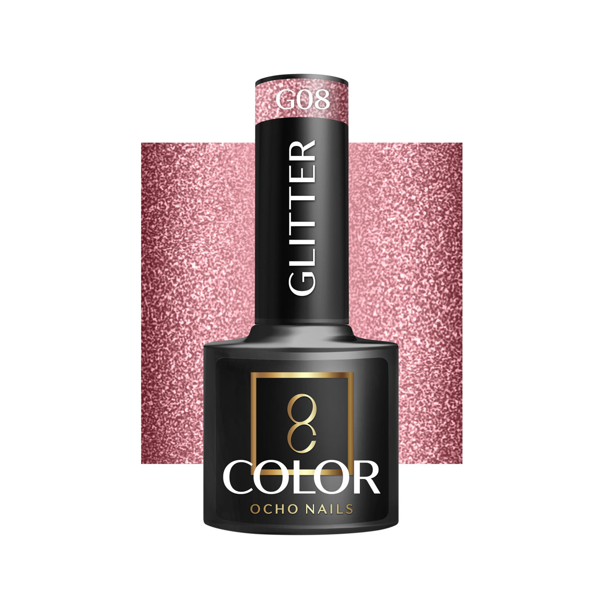 OCHO NAILS Hybrid nail polish glitter G08 -5 g - BVShop