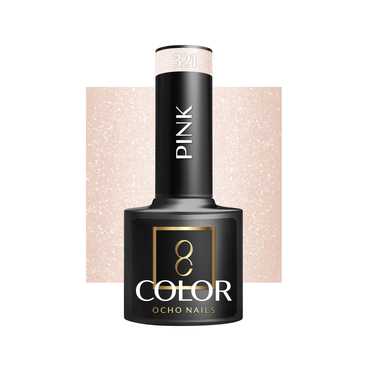 OCHO NAILS Hybrid nail polish pink 321 -5 g - BVShop