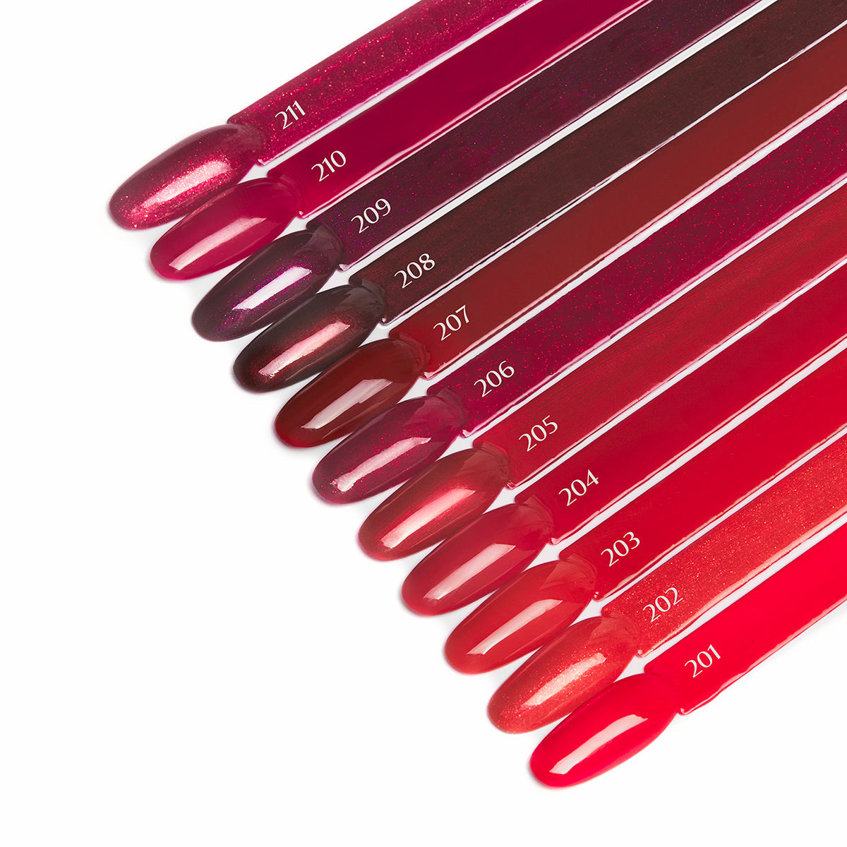 OCHO NAILS Hybrid nail polish red 207 -5 g - BVShop