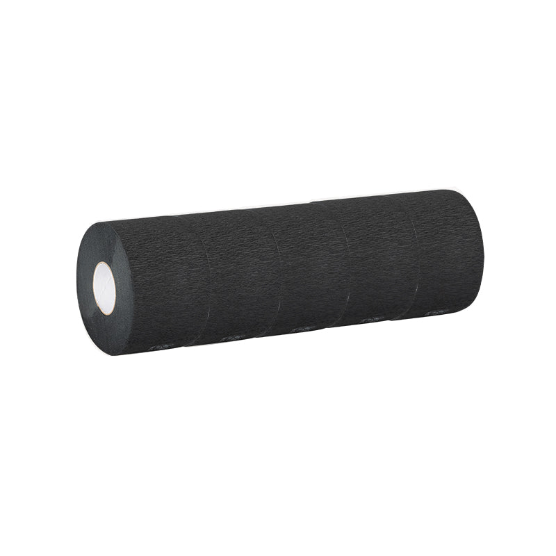 Paper barber collar 5 pcs black - BVShop