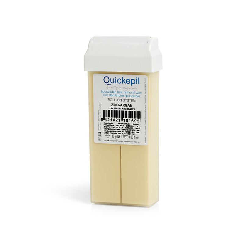 Quickepil depilatory wax roll zink-argan 110g - BVShop