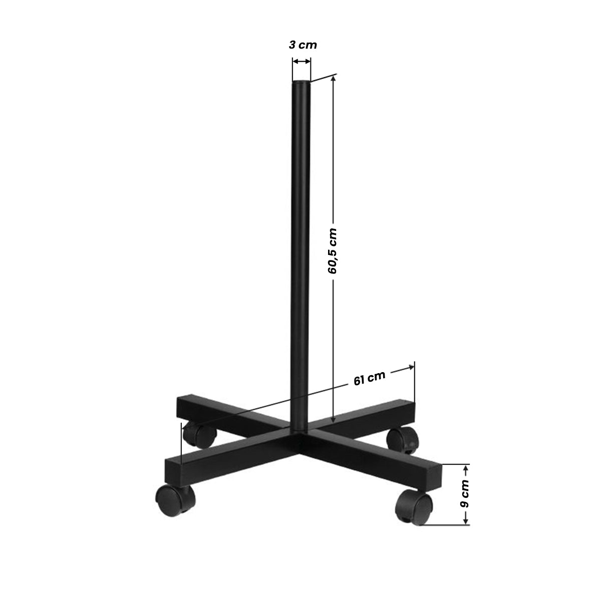 S4 magnifier lamp + black tripod - BVShop