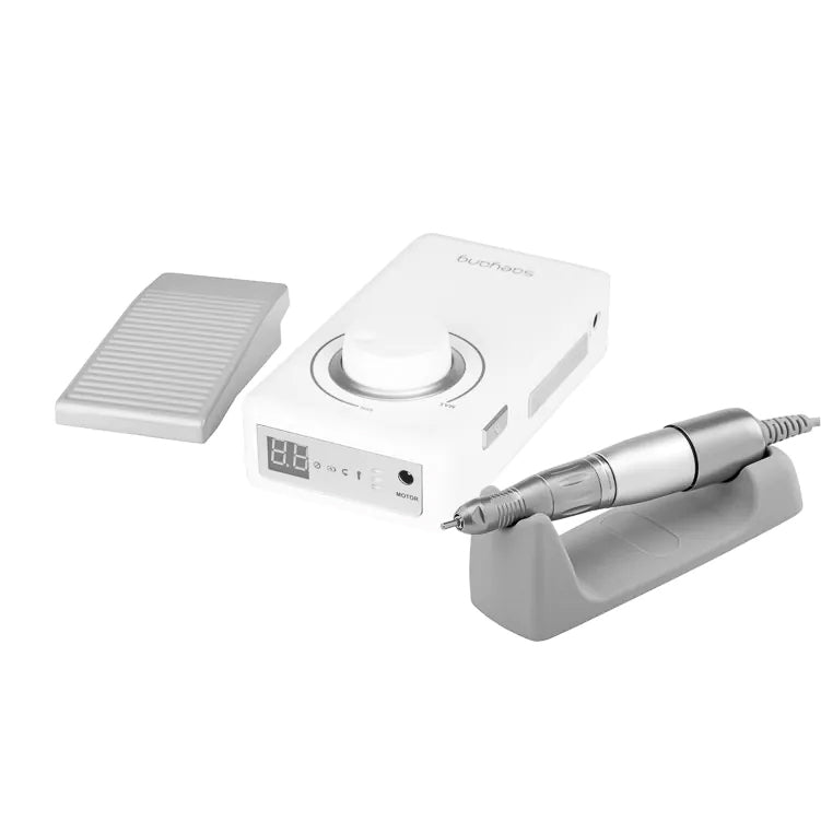 Saeyang Marathon K38 Crafien Mini Cordless Nail Drill Machine White - BVShop
