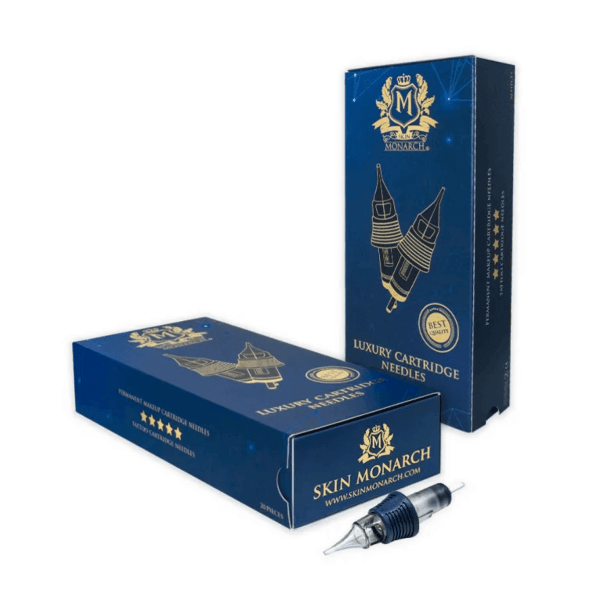 Skin Monarch Luxury Round Shader D-Cap Cartridges - BVShop