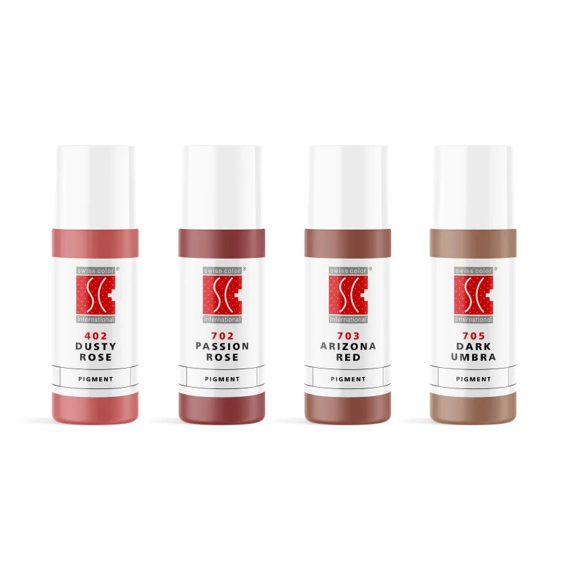Swiss Color Rose Nude Lip Set 4 × 5ml - BVShop
