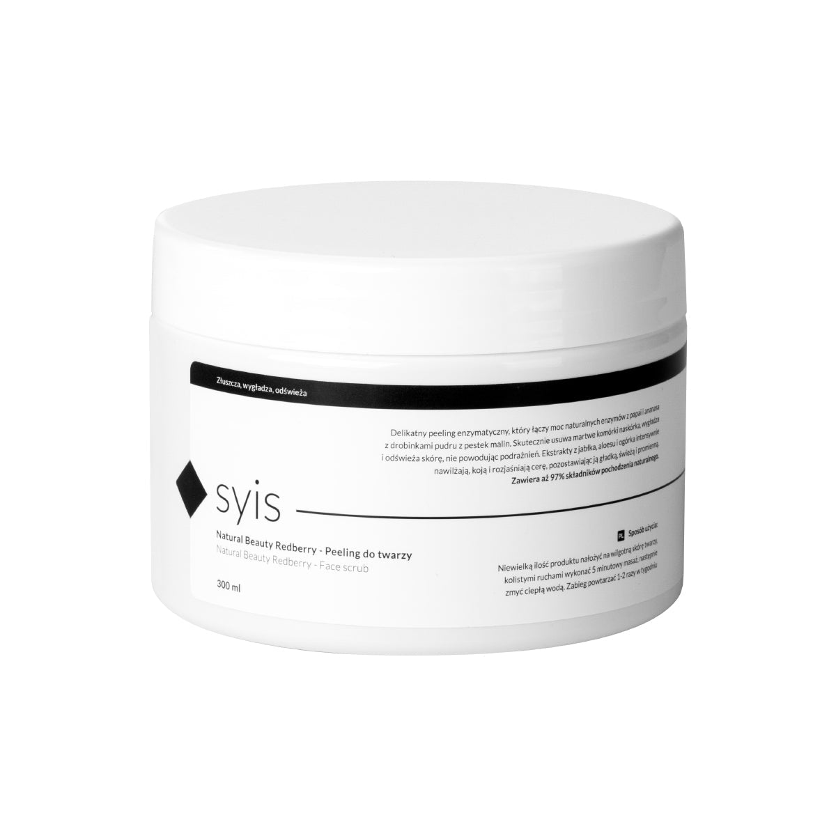 Syis Natural Beauty redberry face scrub 300 ml - BVShop