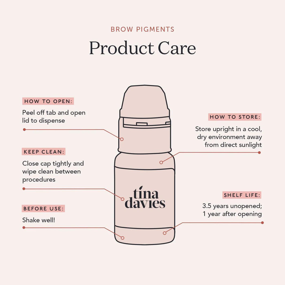 Tina Davies LUXE Sunset Pigments 15ml - BVShop