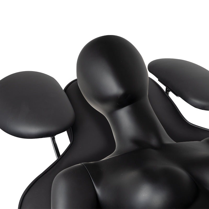 Treatment chair for eyelashes ivette black - BVShop