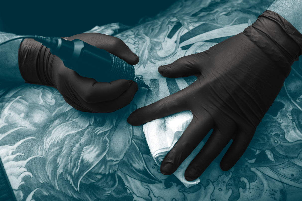 Black Pearl Nitrile Gloves 100pcs XS/S/M/L/XL - BVShop