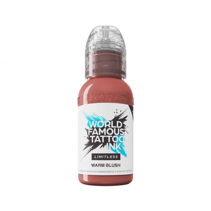World Famous Limitless Tattoo Ink Pink Ribbon Warm Blush 30ml - BVShop