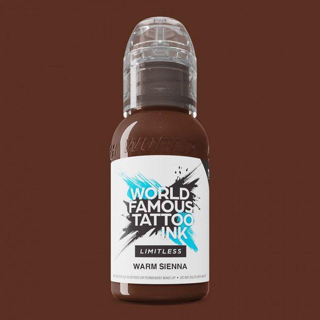 World Famous Limitless Tattoo Ink Pink Ribbon Warm sienna 30ml - BVShop