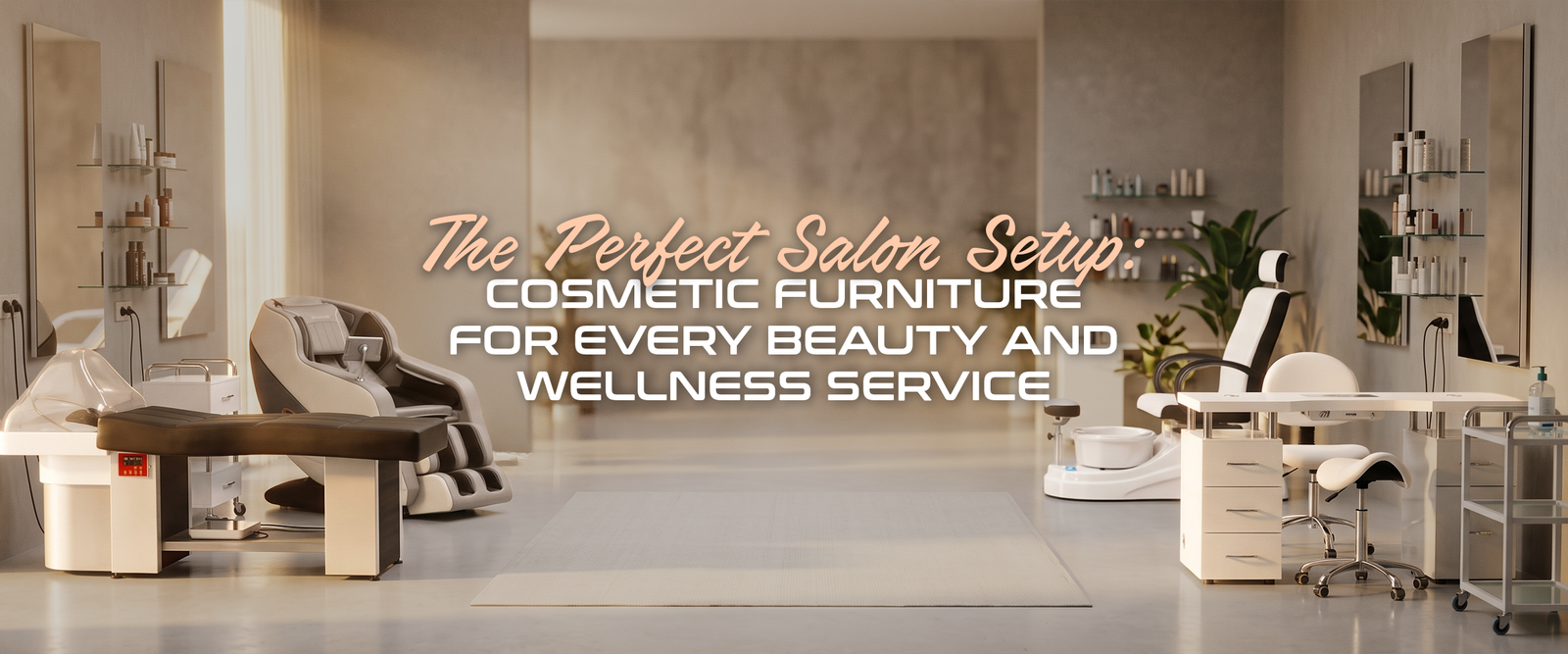 The Perfect Salon Setup: Cosmetic Furniture for Every Beauty and Wellness Service