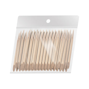 100 pcs. Wooden manicure cuticle sticks 6,5 cm OCHO NAILS - BVShop