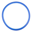 Gray Woson silicone gasket for 12 L autoclaves, 11 mm diameter, shown in the image.