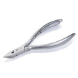 NGHIA N-07 full jaw nail clippers with curved cutting edge, stainless steel finish, designed for precise nail trimming.