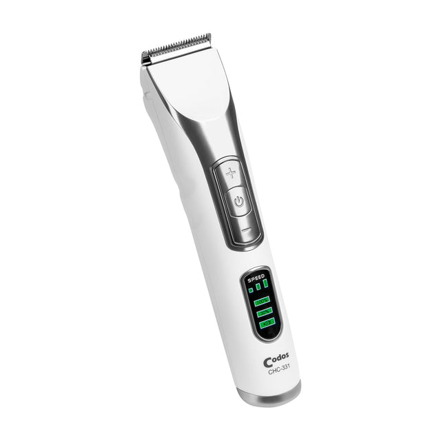 CODOS Codos wireless hair trimmer model WES-331 with sleek design and adjustable blades for precise grooming.