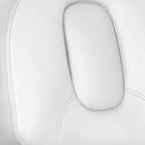 White Kate electric podiatry chair with 4 actuators, designed for beauty salon or podiatry treatments.