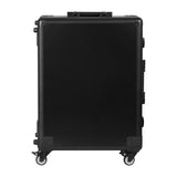 Black ACTIVESHOP portable stand T-27 case with adjustable support for electronic devices or equipment.