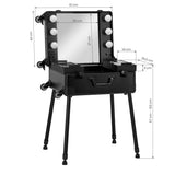 Portable black T-27 stand case by Activeshop, showing a sleek, lightweight protective carrying case for electronic accessories.