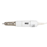 Saeyang SH20N white handpiece for Marathon nail drill machine, showing the professional nail drill attachment on a white background.