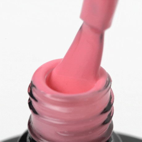 OCHO NAILS Hybrid nail polish in pink 317, 5g bottle with a glossy finish and elegant packaging.
