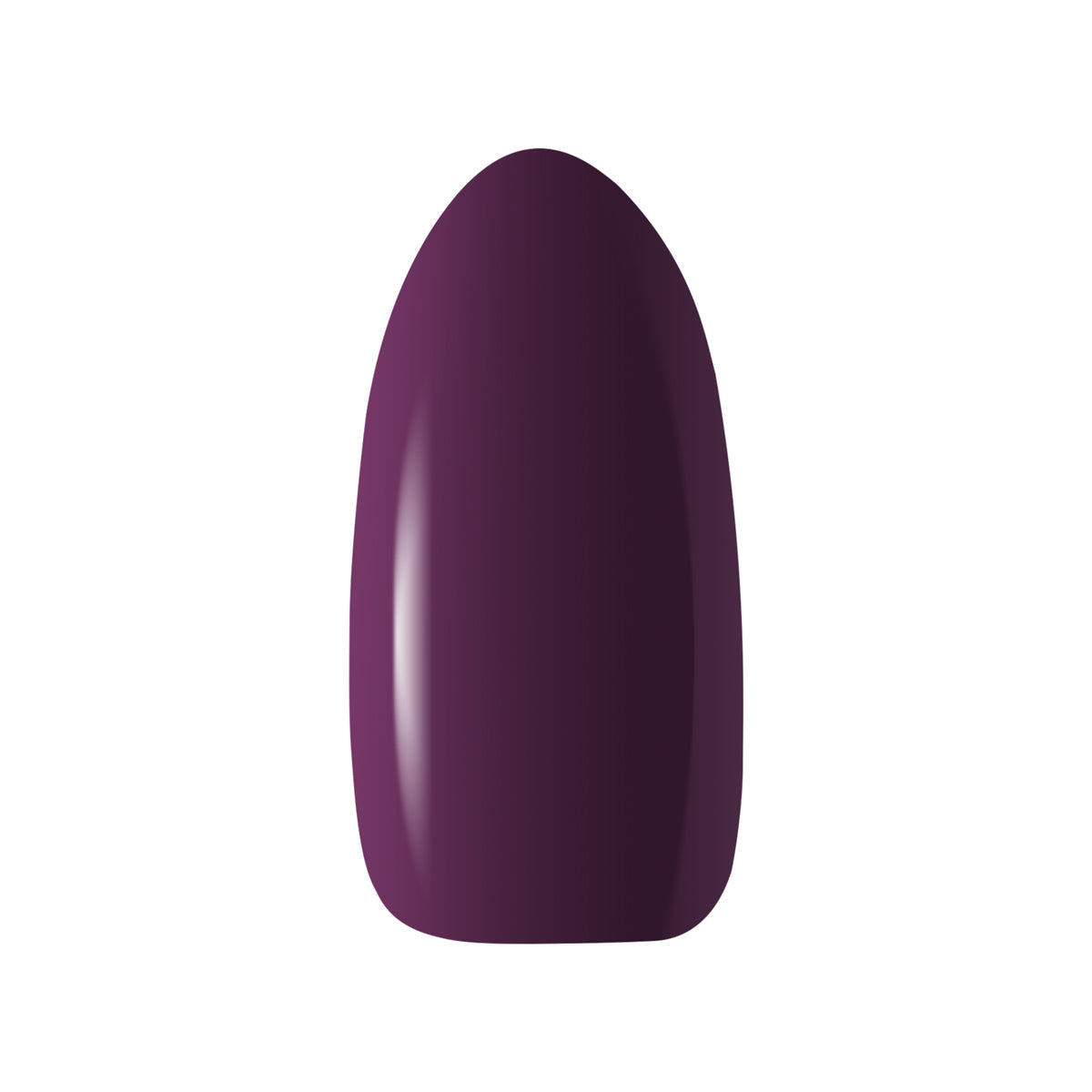 OCHO NAILS Hybrid Nail Polish Violet 411 in 5g bottle, showcasing vibrant purple color and smooth glossy finish.