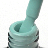 OCHO NAILS Hybrid nail polish in green 701, 5g bottle with the vibrant, glossy finish of the gel-like nail color.