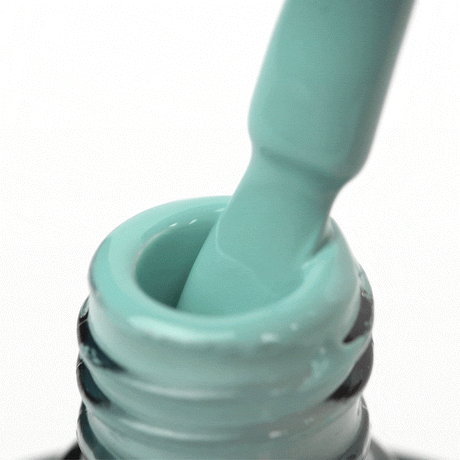 OCHO NAILS Hybrid nail polish in green 701, 5g bottle with the vibrant, glossy finish of the gel-like nail color.