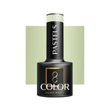 OCHO NAILS Hybrid nail polish in pastel P05, 5g bottle with soft pink and lavender shades, ideal for manicures.