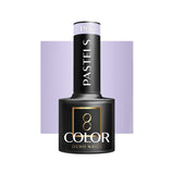 OCHO NAILS Hybrid nail polish in pastel P07 with 5g bottle, light pink and lavender shades for manicures.