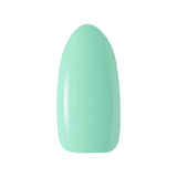 OCHO NAILS Hybrid nail polish in Rainbow R10 with 5g bottle, showcasing vibrant rainbow-colored nail polish on a smooth surface.