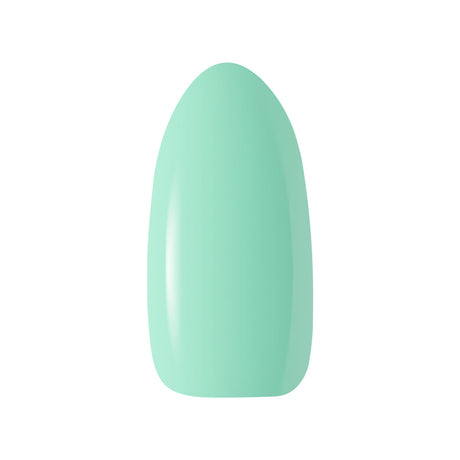 OCHO NAILS Hybrid nail polish in Rainbow R10 with 5g bottle, showcasing vibrant rainbow-colored nail polish on a smooth surface.