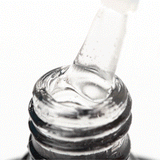 OCHO NAILS Diamonds Top No Wipe gel, 5g, clear finishing coat for nails, with a glossy, smooth surface and diamond-like shine.