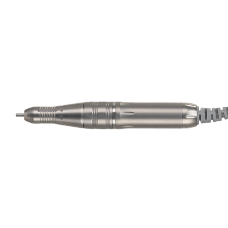 Saeyang Marathon K48 PRO BS35 nail drill with brushless motor, showing close-up of the sleek, professional nail drill in black and silver.