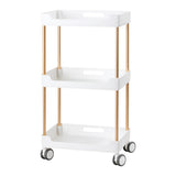 Beauty salon cosmetic helper station by ACTIVESHOP, featuring organized compartments and sleek design for professional use.
