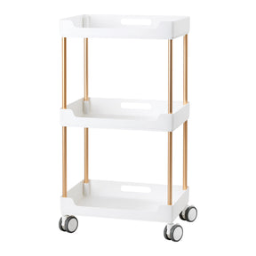Beauty salon cosmetic helper station by ACTIVESHOP, featuring organized compartments and sleek design for professional use.