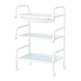 Beauty salon cosmetic table Basic 121 by ACTIVESHOP with sleek design and built-in storage for professional skincare and makeup use.