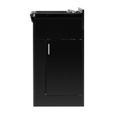 Gabbiano barber station for hair washing with sink and chair, modern design, model 5023, in a professional salon setting