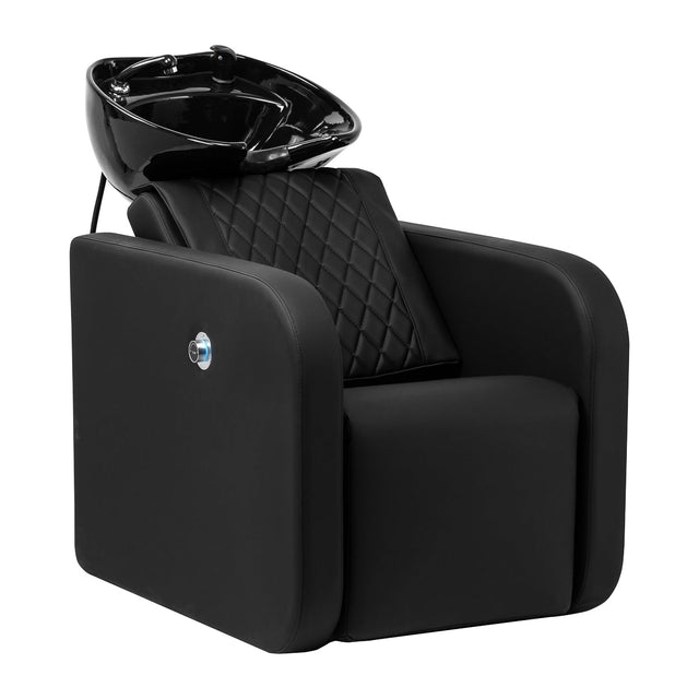 Gabbiano hairdressing wash unit Sylvia black - BVShop