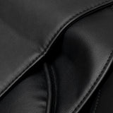 Black Sakura 3D Sakura Maximus massage chair showing padded armrests, reclining backrest, and sleek modern design.