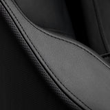 Black Sakura 3D Massage Chair Maximus 809 with ergonomic design and plush cushioning for full-body relaxation and comfort.