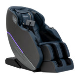 Sakura 3D Sakura Maximus massage chair in grey-blue with ergonomic design and padded upholstery for full-body relaxation.