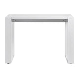 White ACTIVESHOP G031 cosmetic desk for beauty salons, featuring a sleek design and modern beauty salon furniture style.