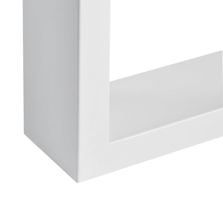 White ACTIVESHOP G031 cosmetic desk for beauty salon, featuring sleek design and ample surface space for beauty treatments.