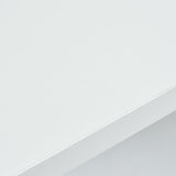 White G031 cosmetic desk from ACTIVESHOP, a sleek beauty salon furniture piece with mirror and storage compartments.