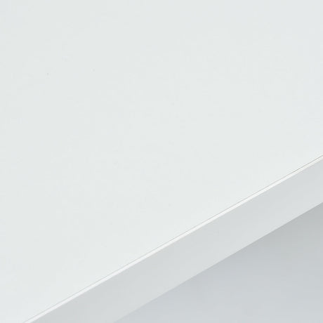 White G031 cosmetic desk from ACTIVESHOP, a sleek beauty salon furniture piece with mirror and storage compartments.