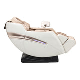 White Sakura Prime 101 massage chair from SAKURA, featuring ergonomic design and plush upholstery for relaxing comfort.