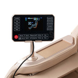Sakura Prime 108 massage chair in white with plush upholstery and modern design, showcasing its ergonomic features.