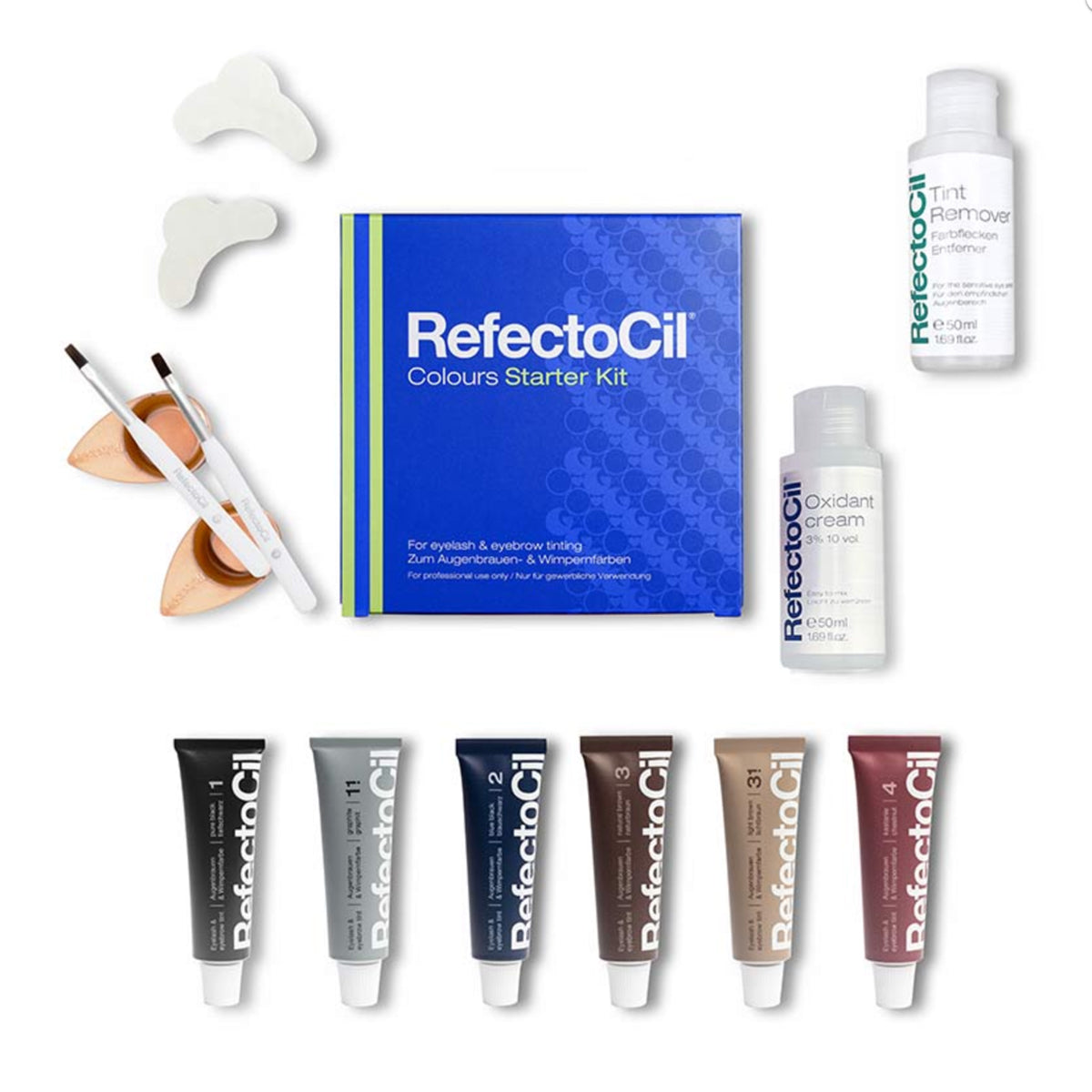 RefectoCil Colours Starter Kit for professional eyebrow and eyelash tinting
